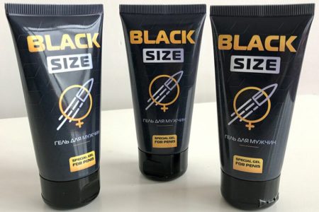 Black size гель